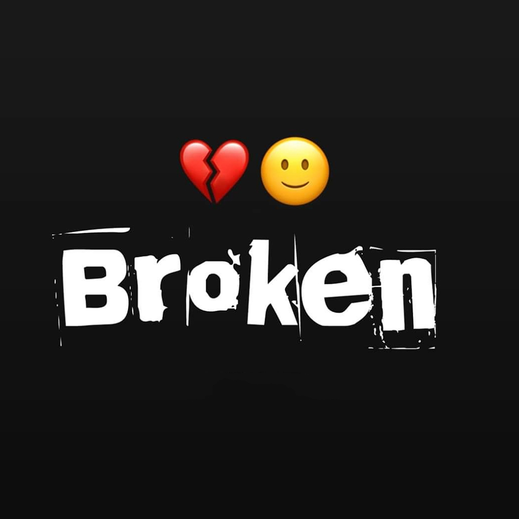 broken heart alone sad girl dp