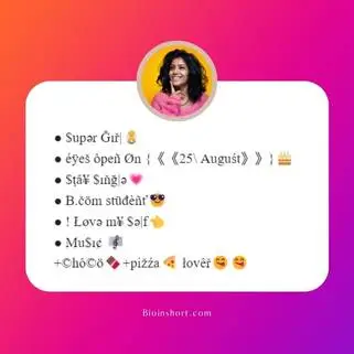 bio for instagram for girl attitude in english